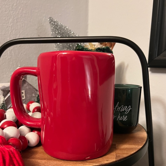 Rae Dunn Deck the Halls Red Mug New - Picture 5 of 5